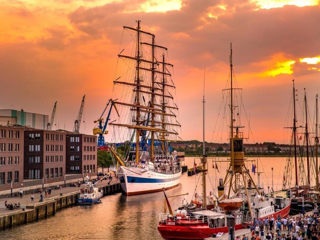 Hafenspitze App 14 Wismar Exterior foto